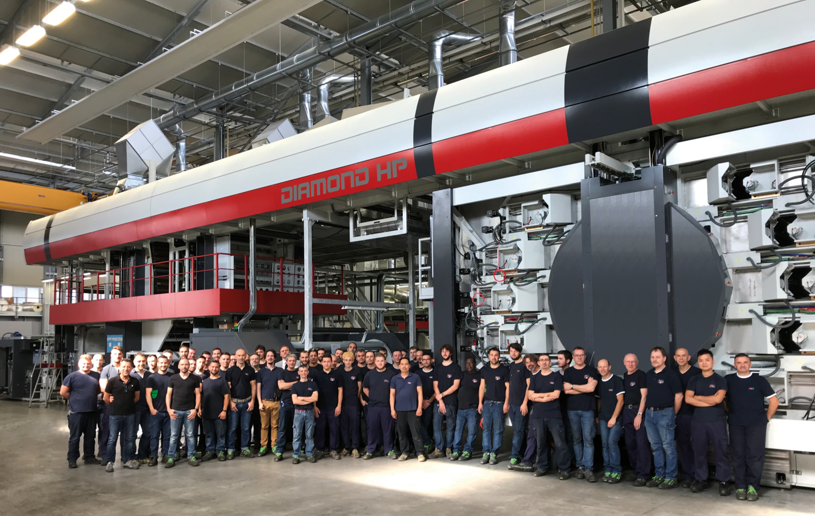 Diamond HP 112 Flexo CI Press - 10 + 2 Farben