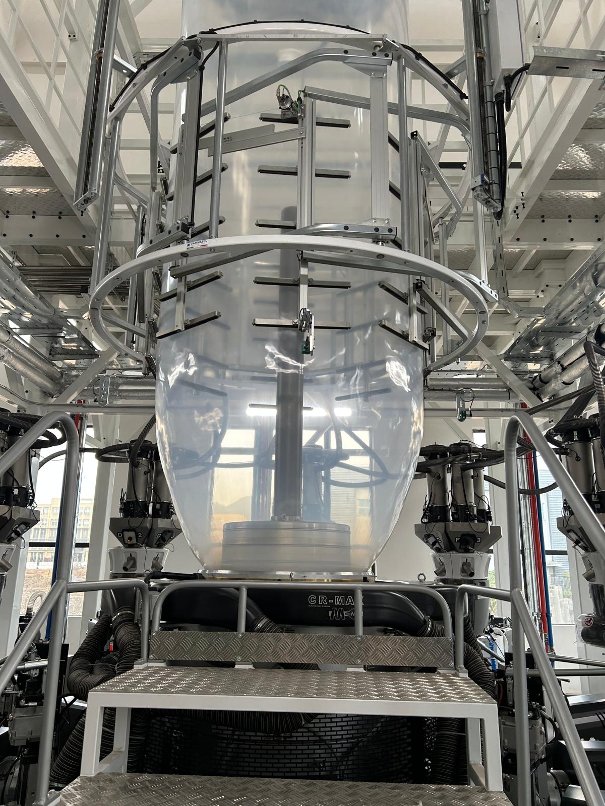 On the picture you can see a extrusion line