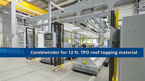 Technologievorsprung bei der Verarbeitung von 12" TPO-Dachabdeckungsmaterial